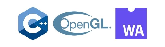 Trying C++, OpenGL with WASM